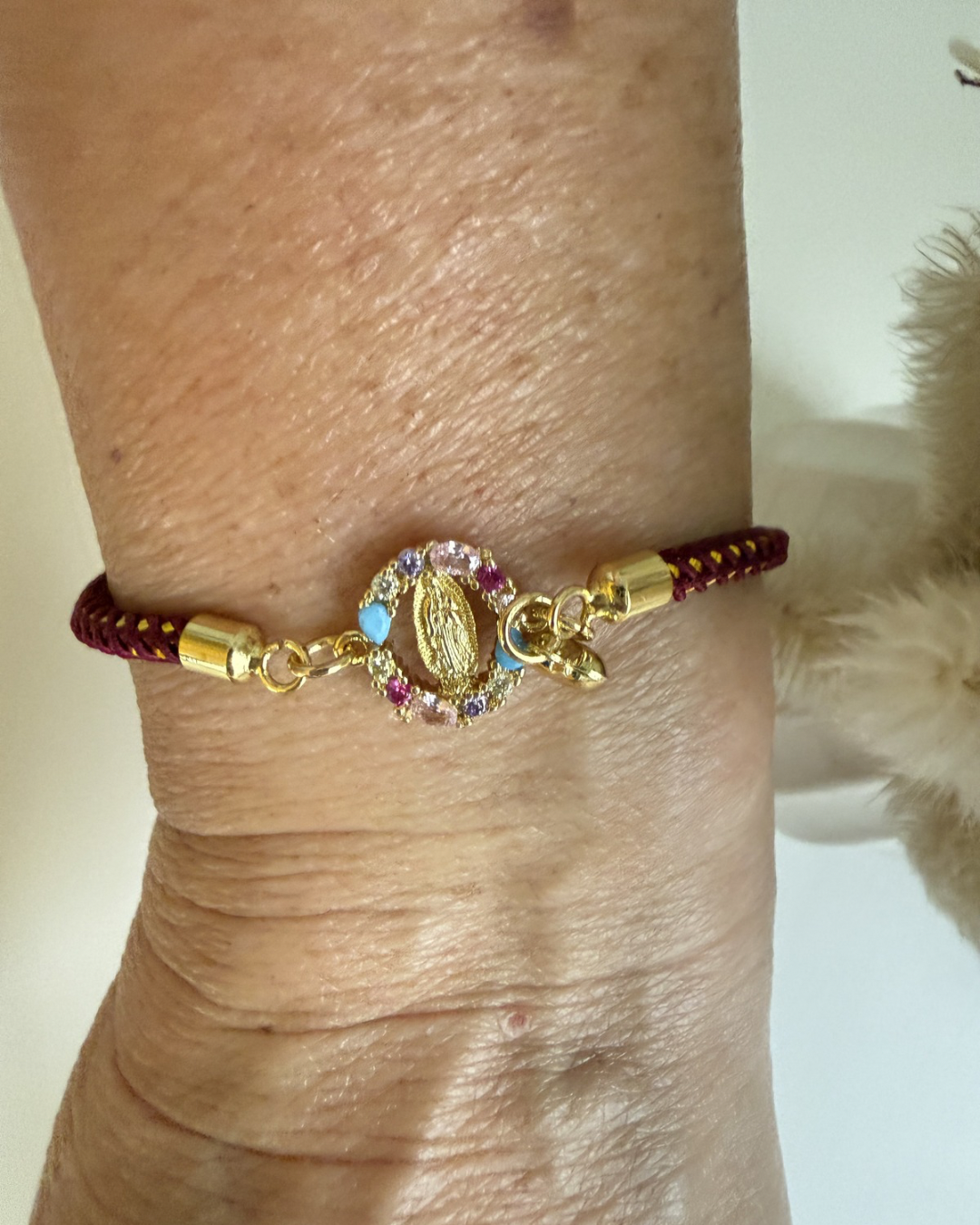 Pulsera de la Virgen de Guadalupe