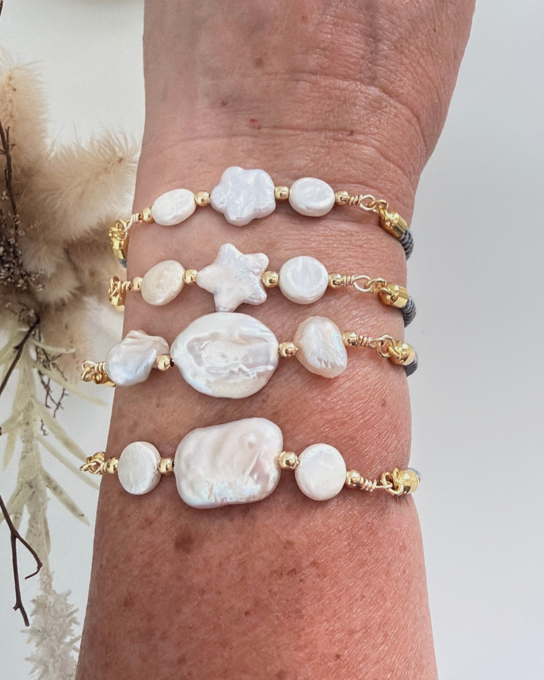 Pulseras Perlas
