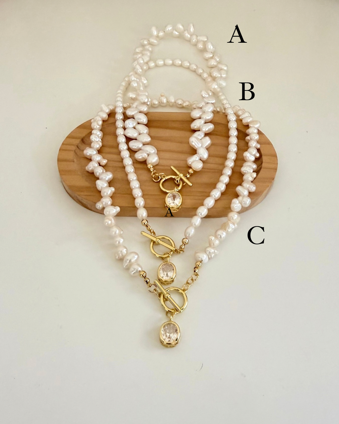 Collares Perlas
