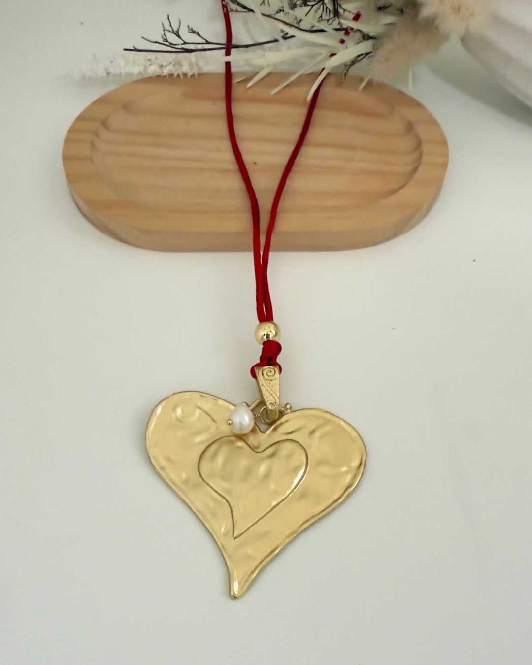 Collar largo Corazón