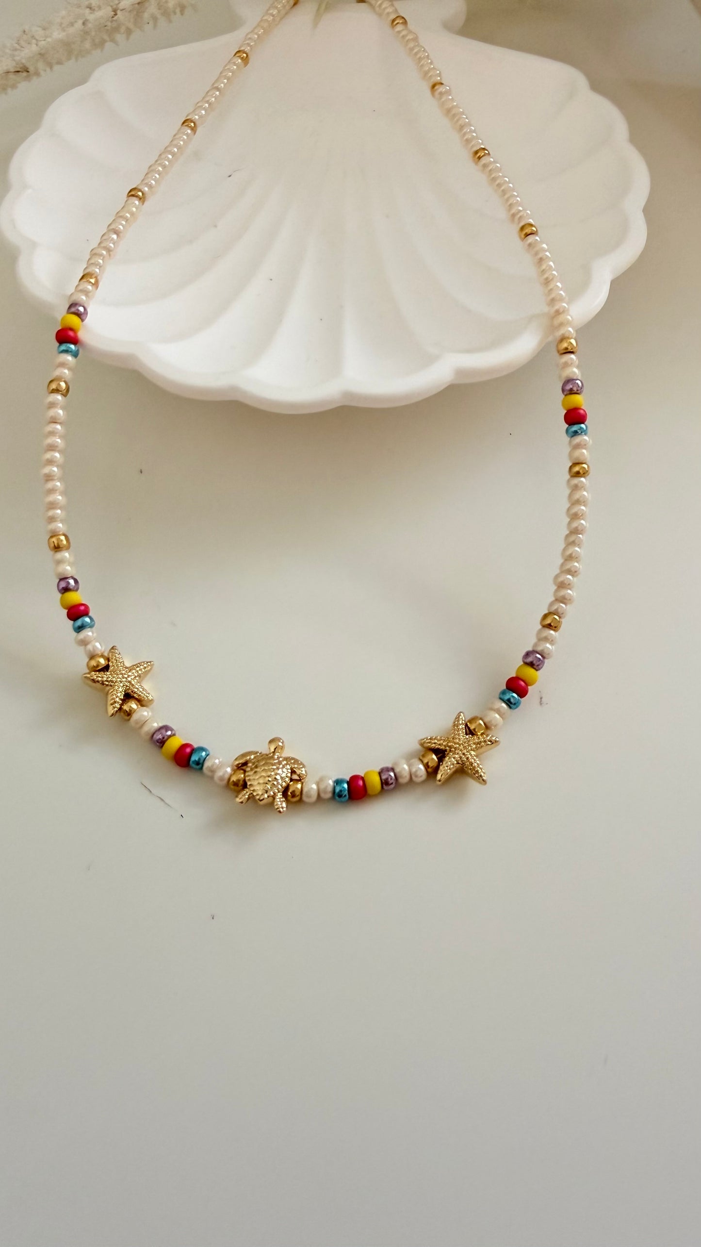 Collares Tortuga y Estrella de mar