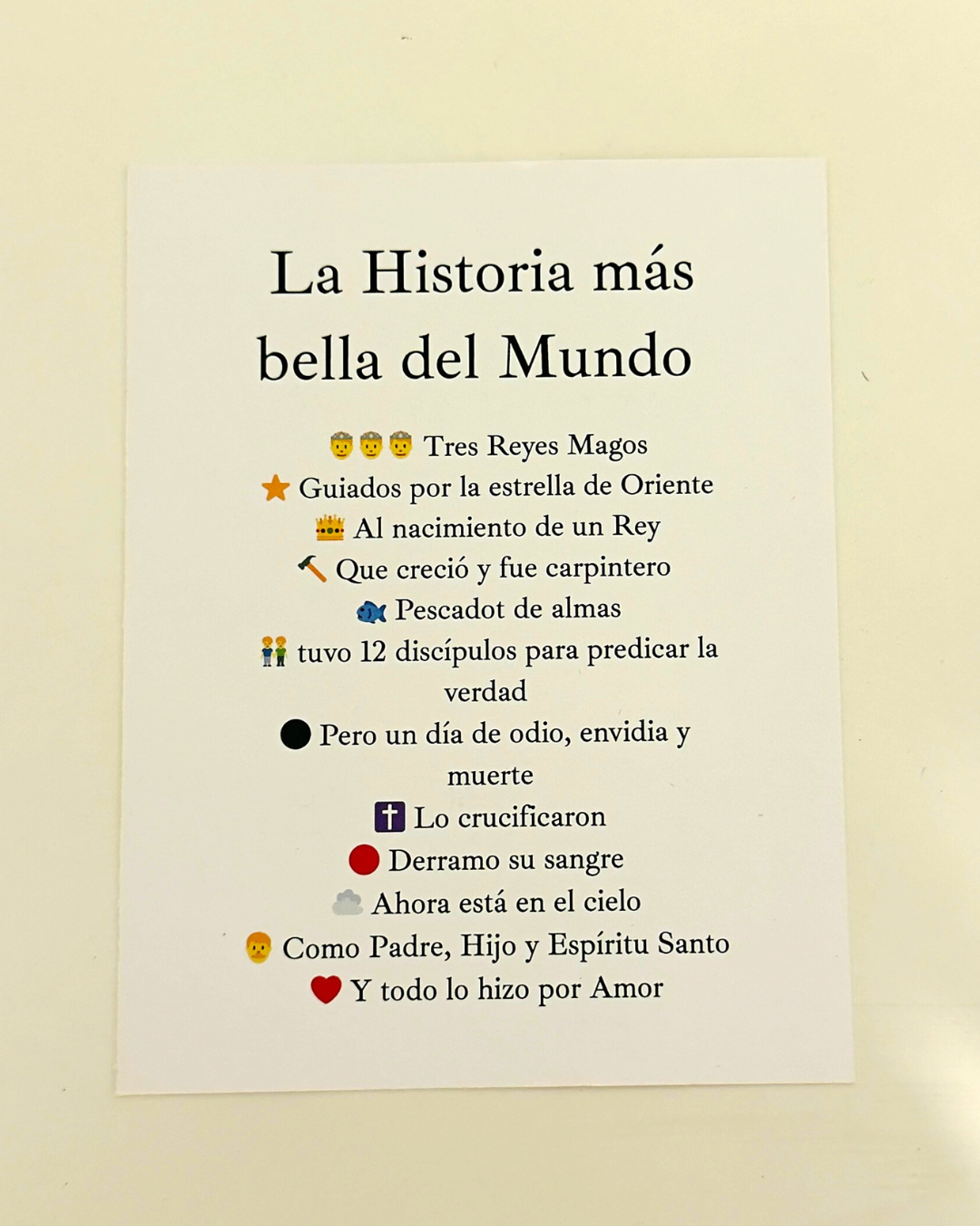 Pulsera Historia de Jesús