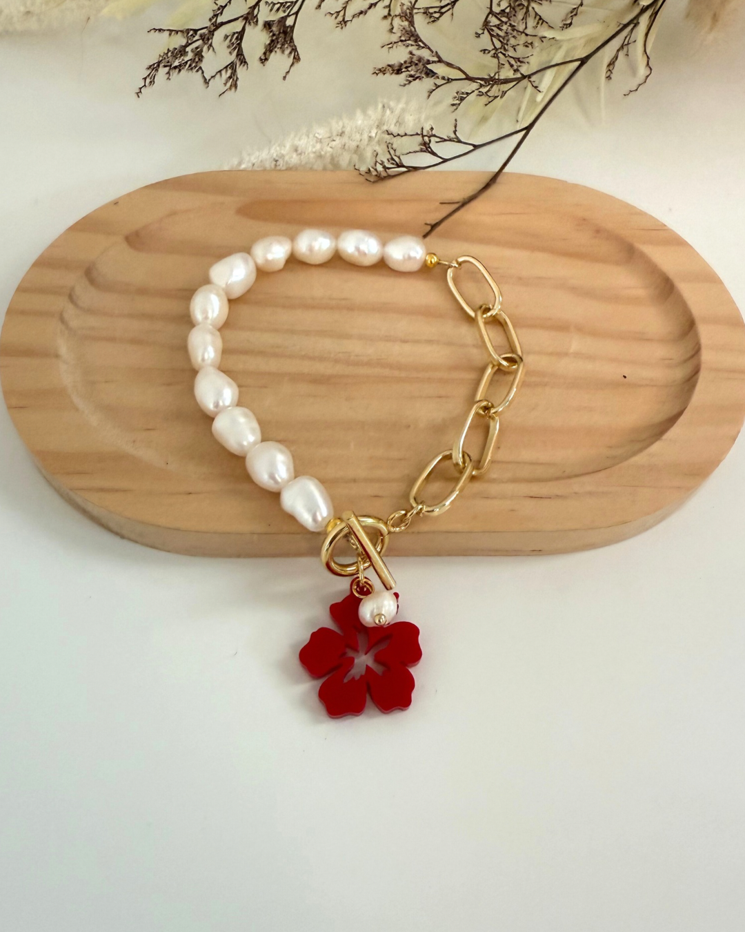 Pulsera de Amapola Rojq