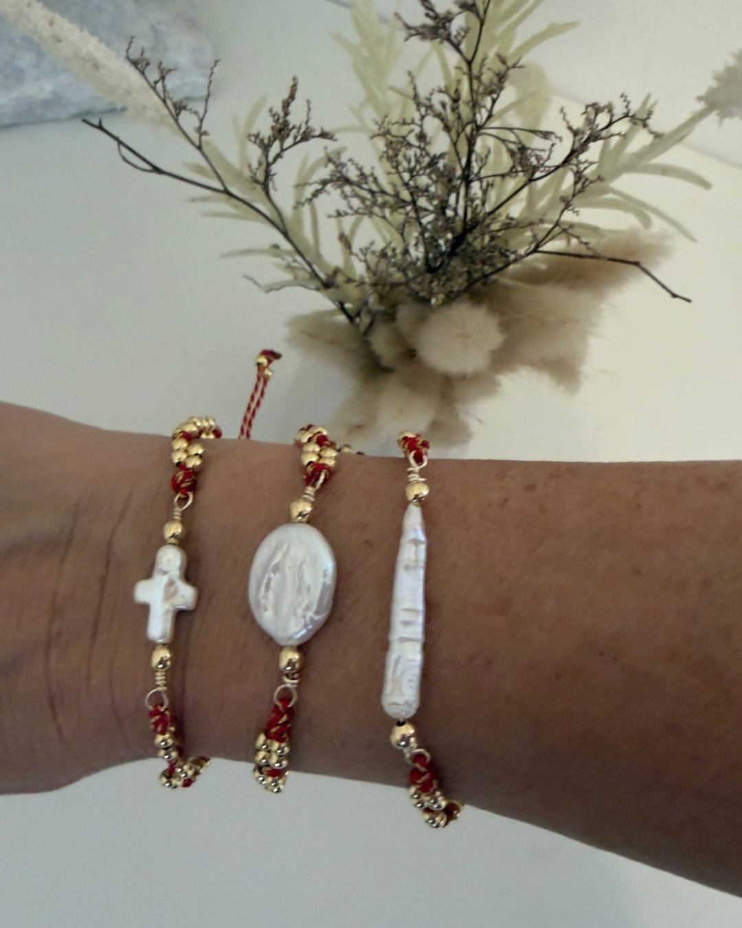 Pulseras en Perlas