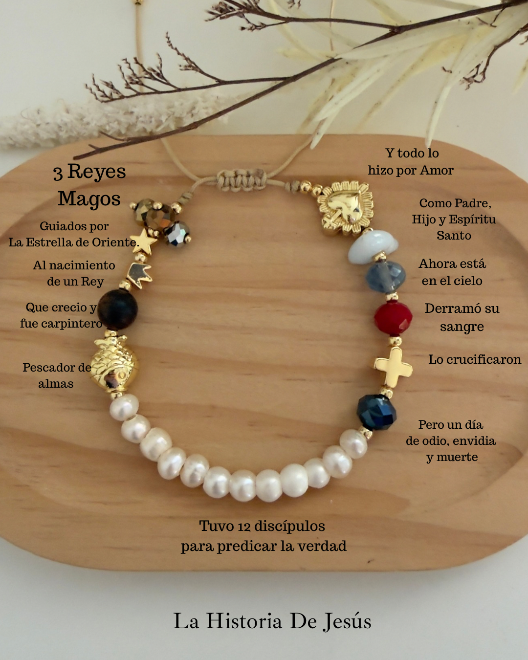 Pulsera de la Historia de Jesús