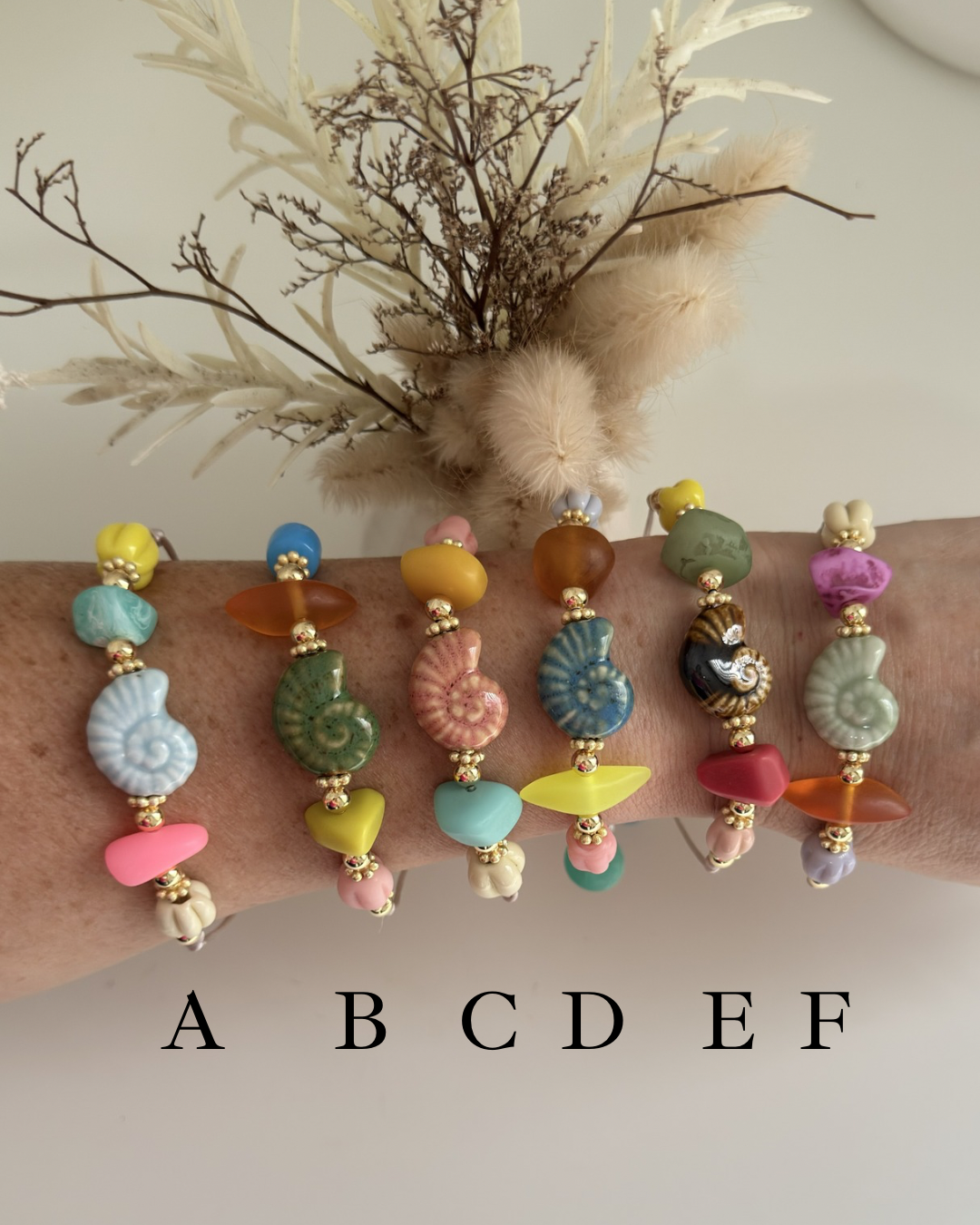 Pulseras Caracol