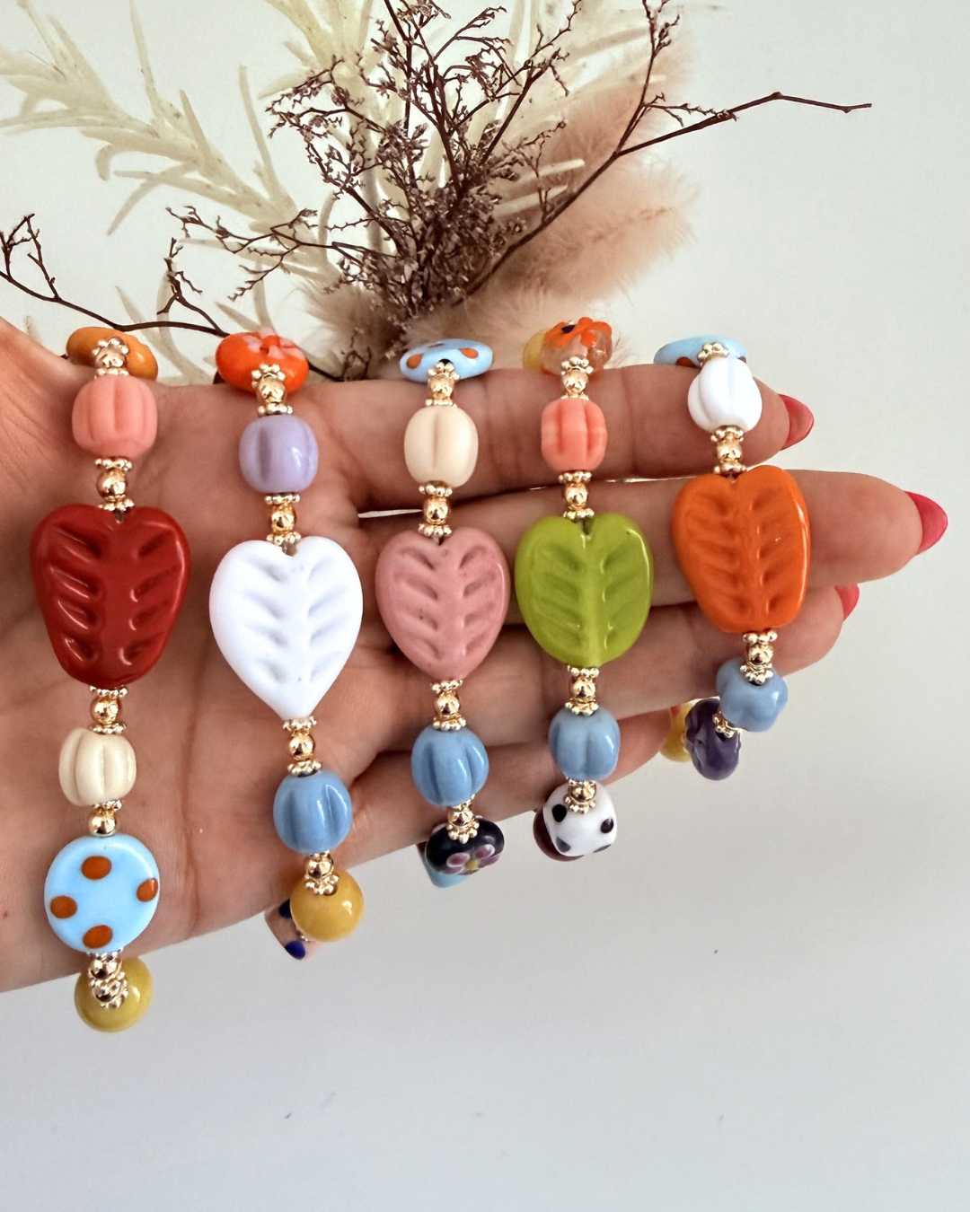 Pulseras Hoja