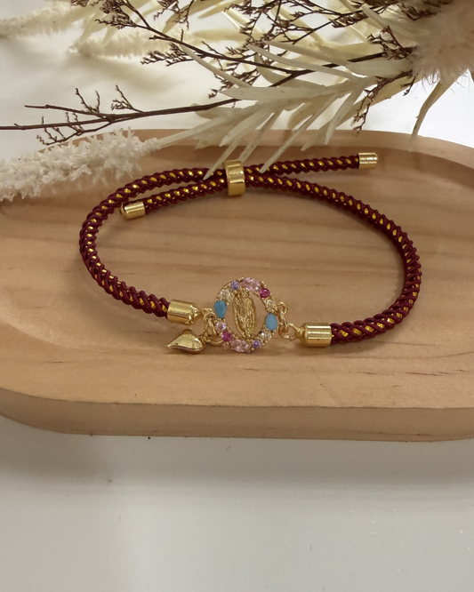 Pulsera de la Virgen de Guadalupe