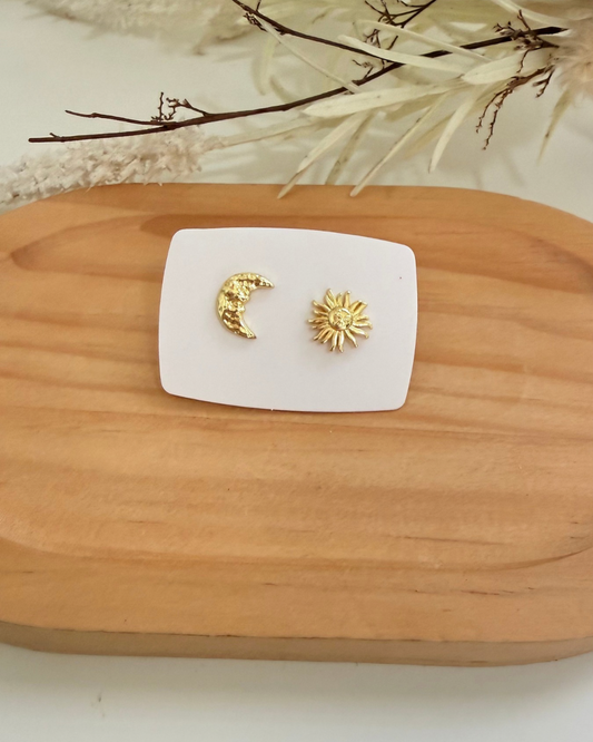 Sol y Luna studs