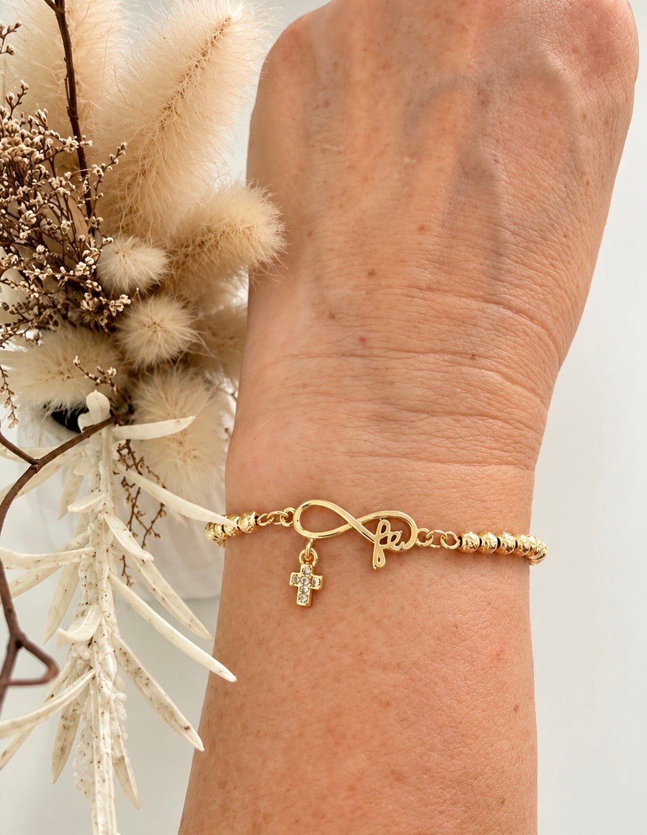 Pulsera infinito fe