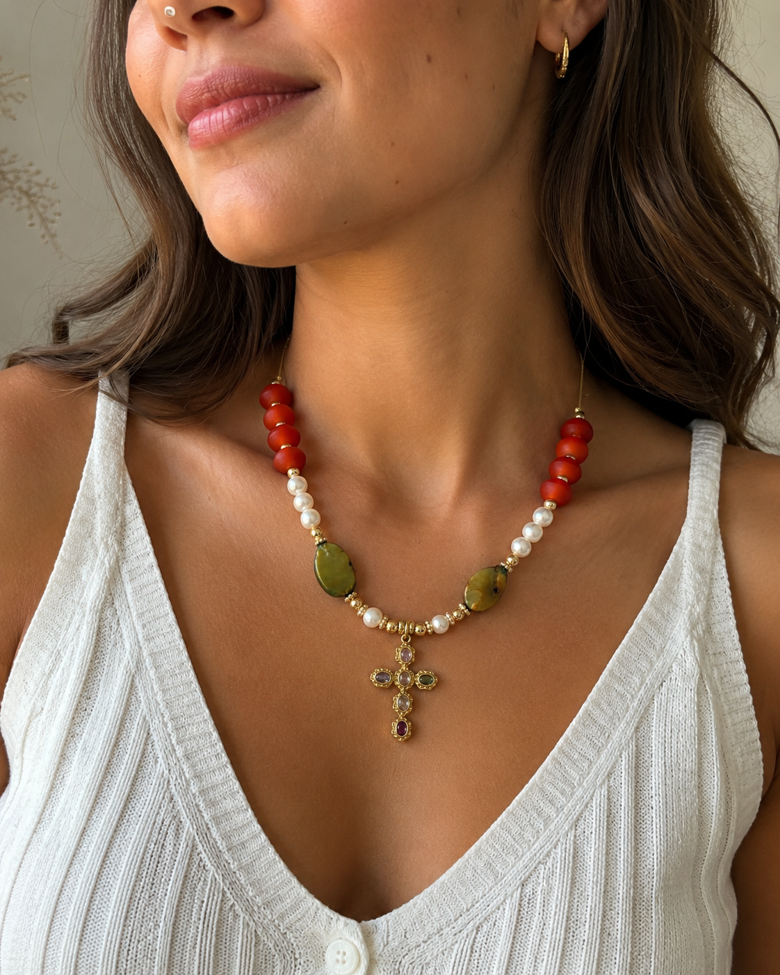 Collar con Cruz