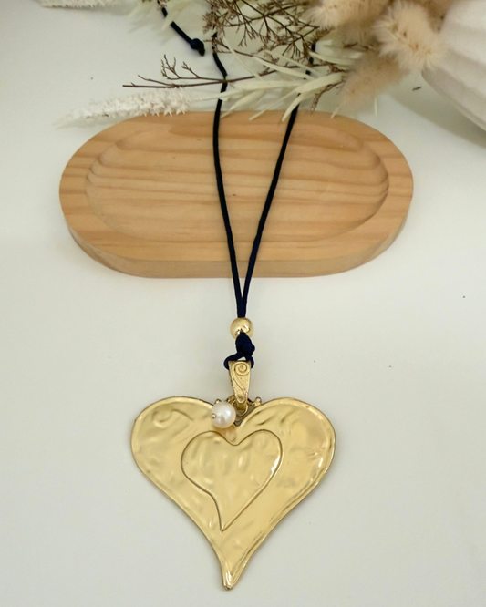 Collar largo Corazón
