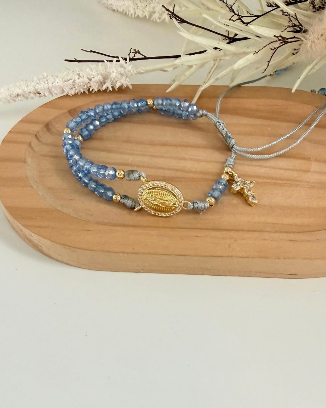 Rosario Pulsera en Hilo
