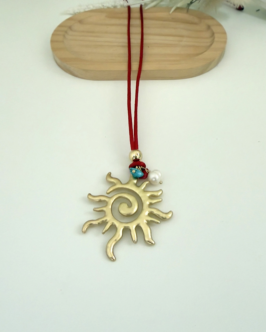 Collar largo Sol