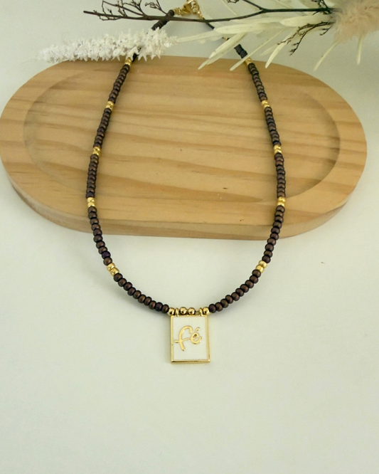 Collar Fe Marrón