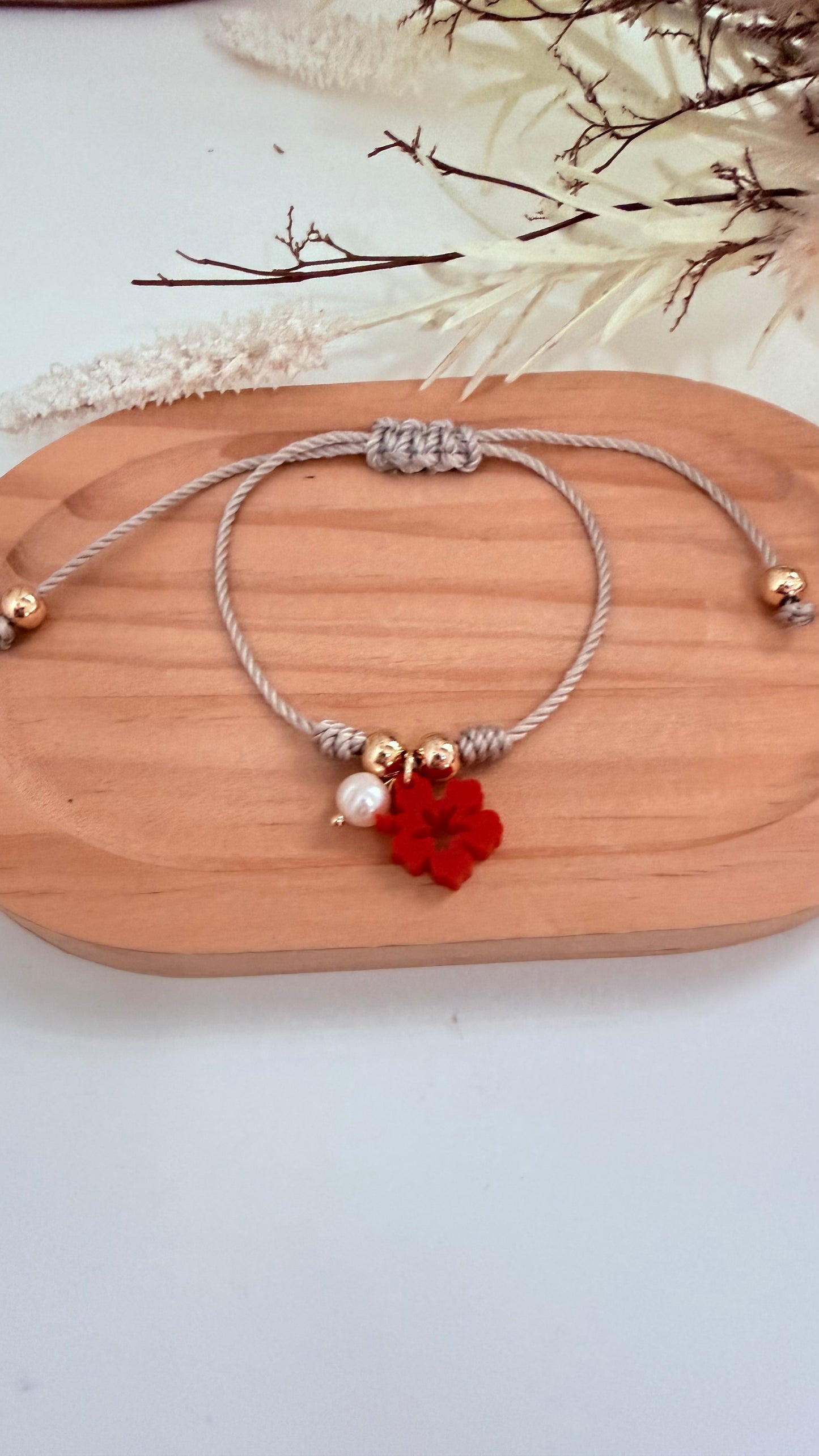 Pulsera amapola