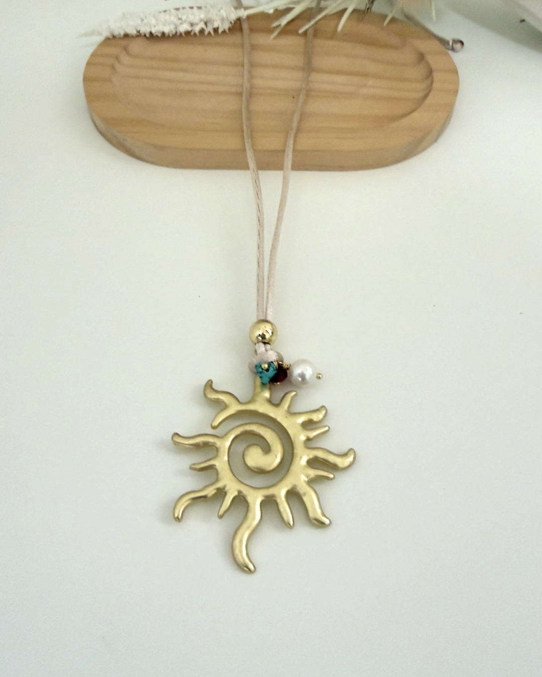 Collar largo Sol