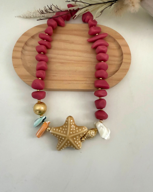 Collar Olas Doradas