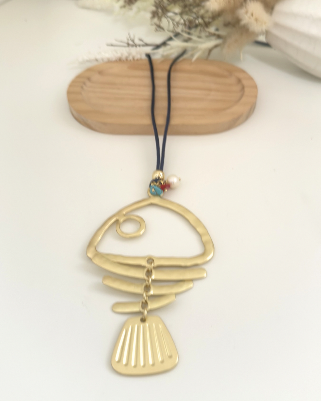 Collar largo Pez