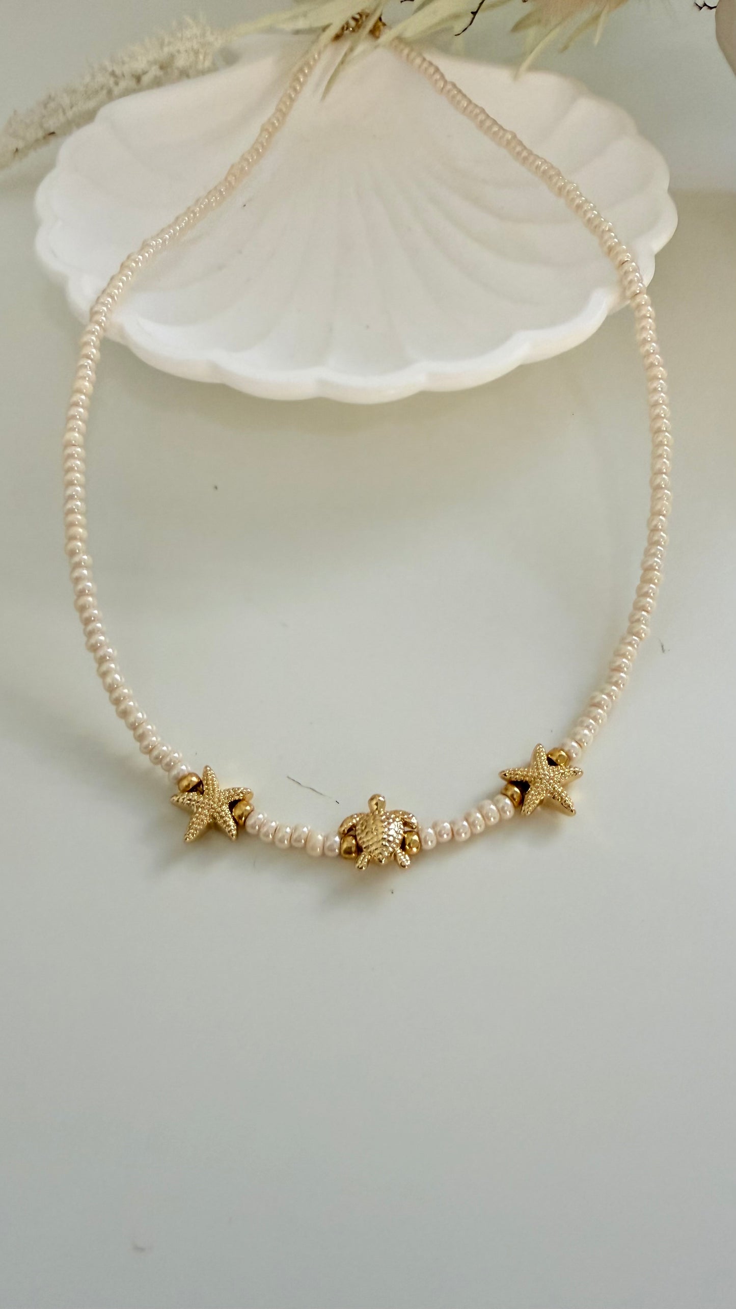 Collares Tortuga y Estrella de mar
