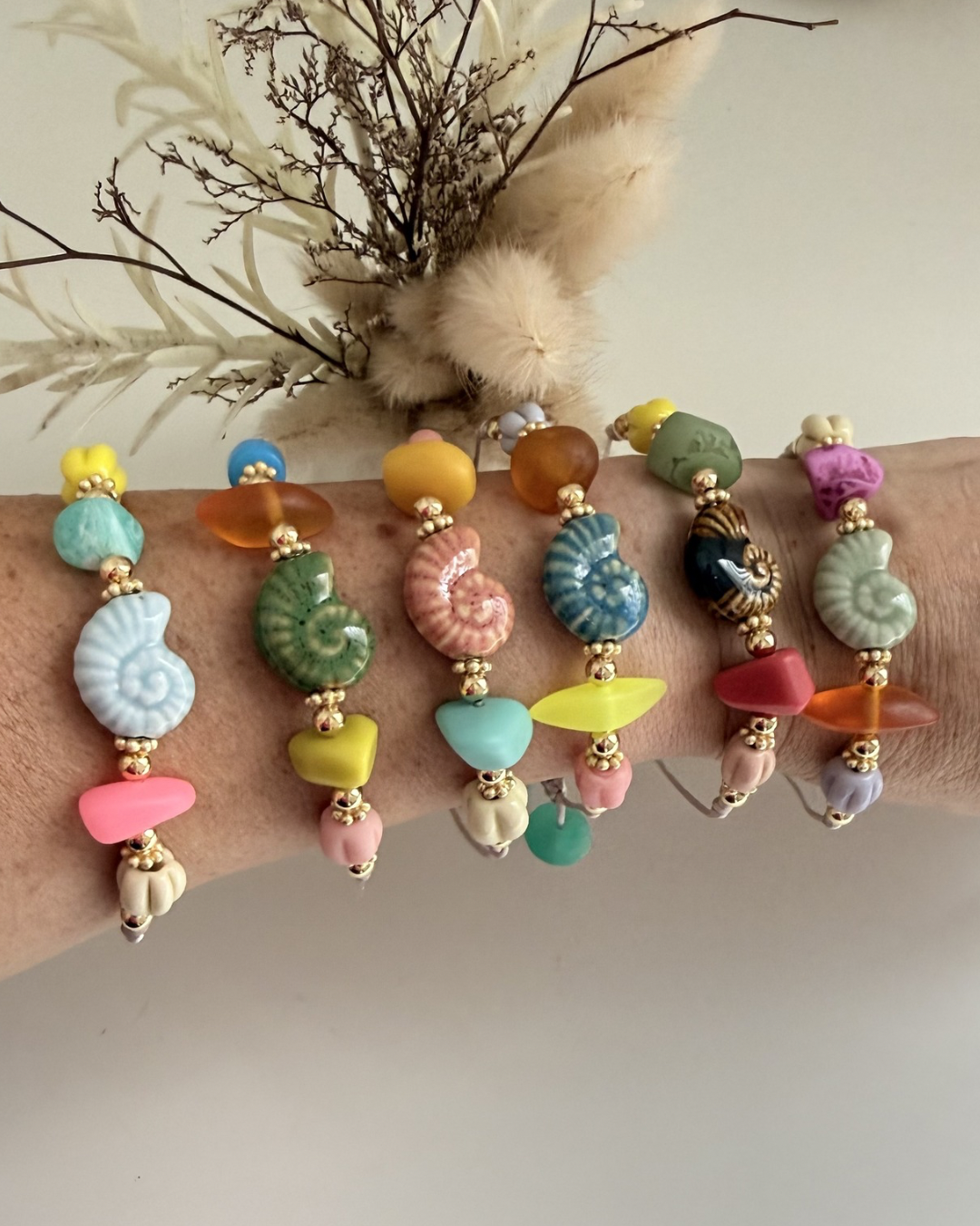Pulseras Caracol