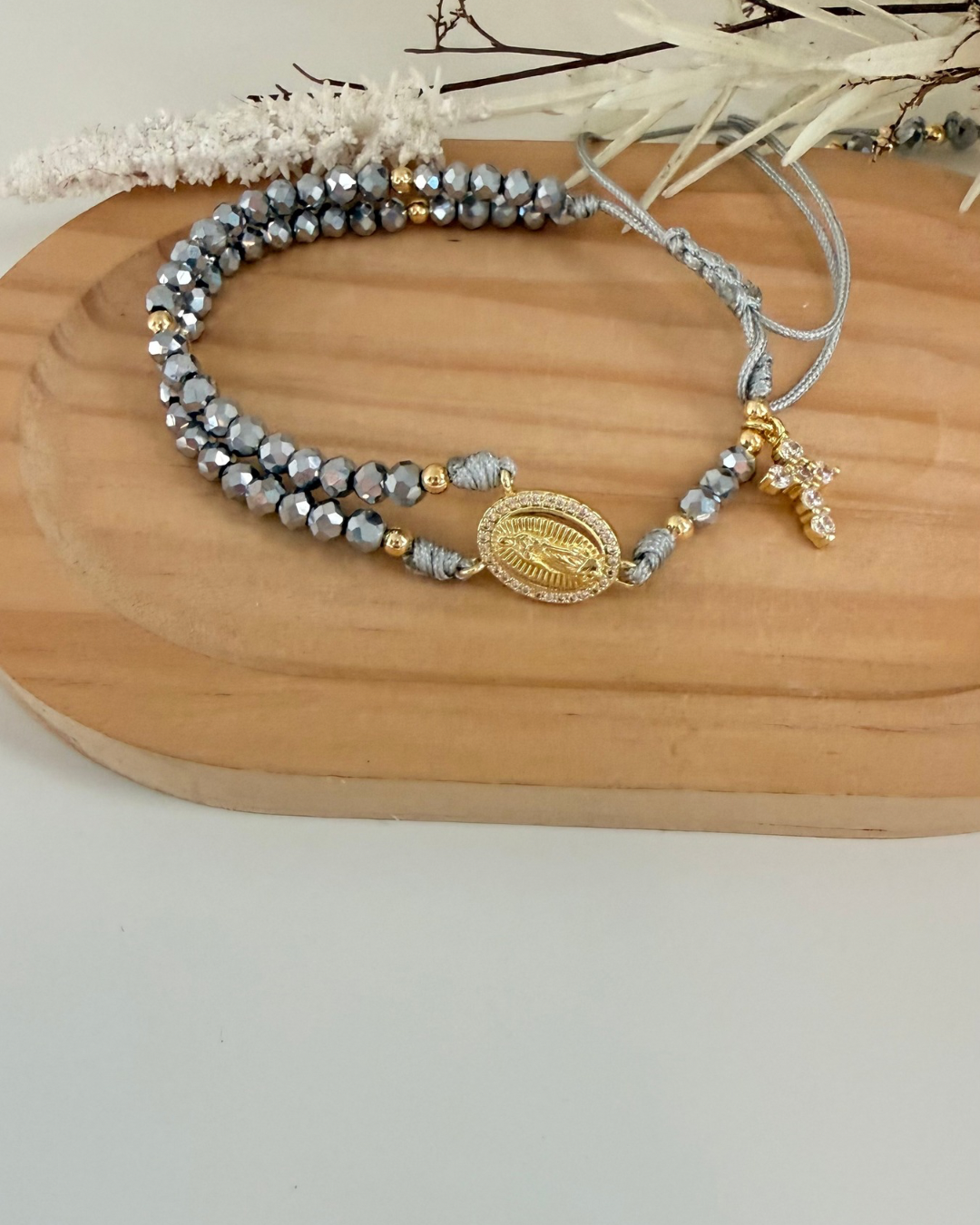 Rosario Pulsera en Hilo