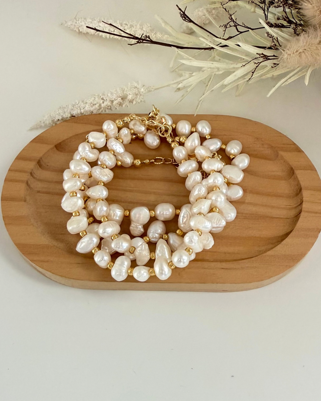 Pulsera Perlitas