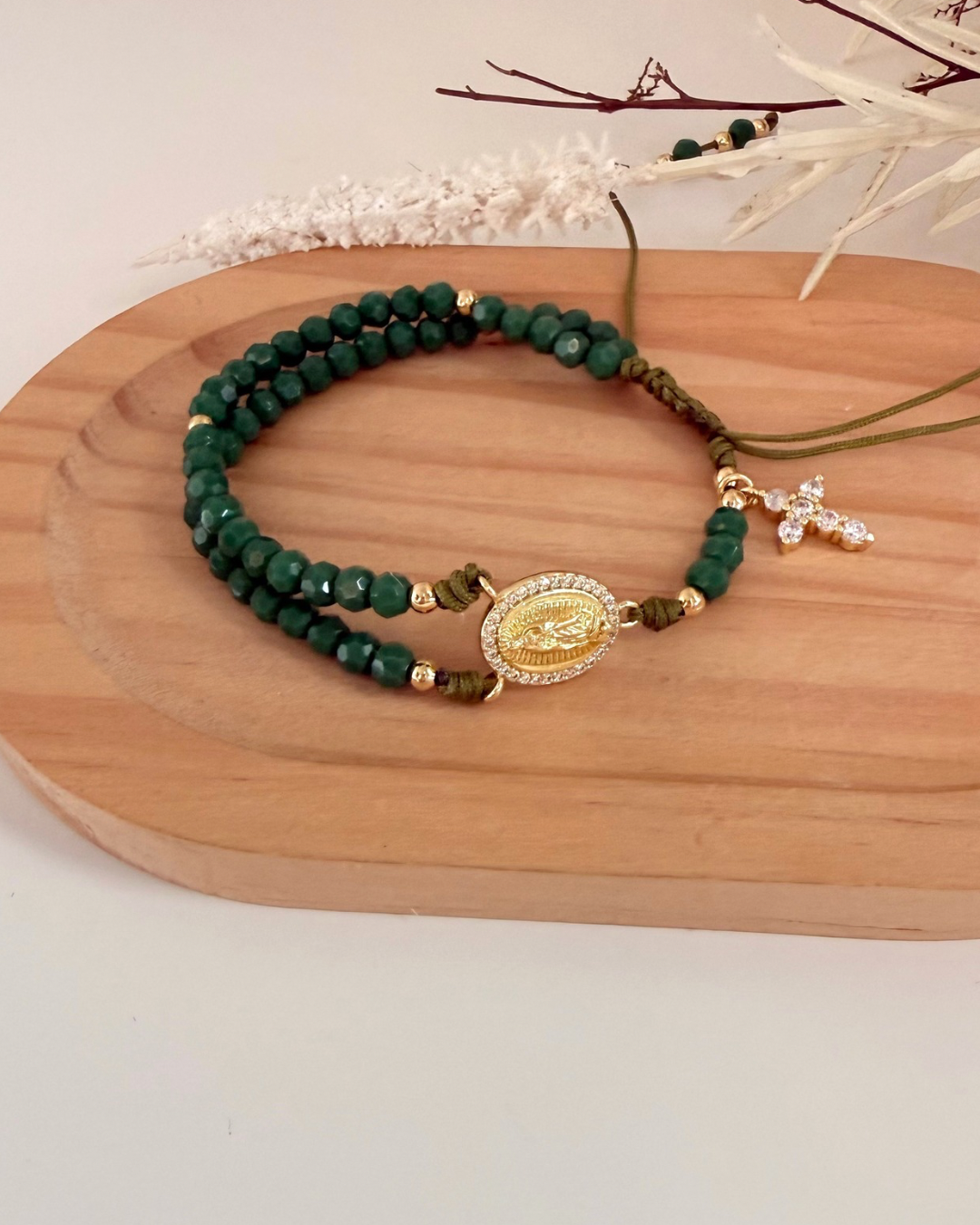 Rosario Pulsera en Hilo