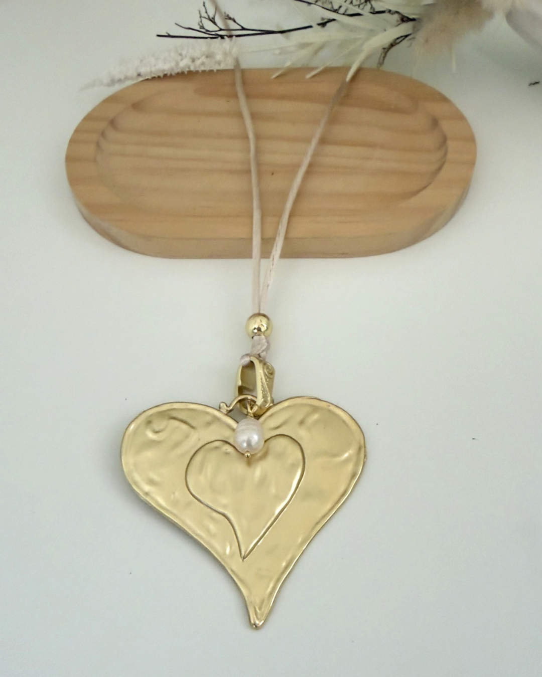 Collar largo Corazón